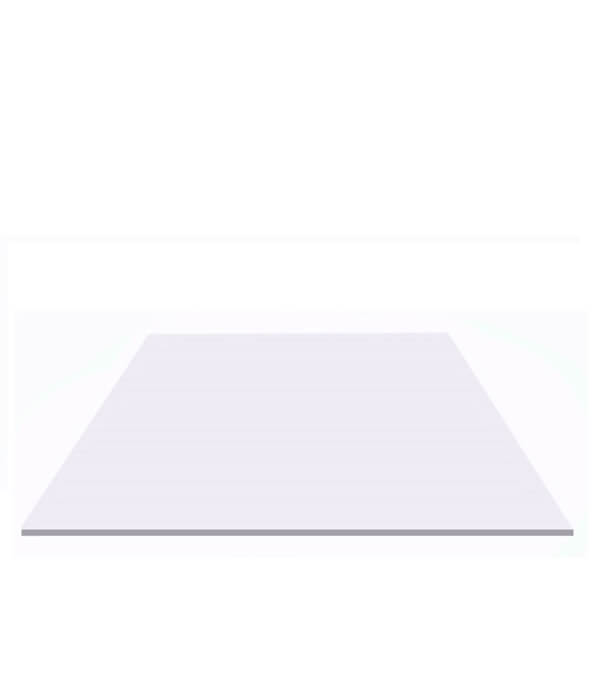 Лист оцинкованный 1250х2500x0.50, белый